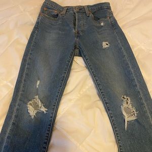 Levi Skinny Wedge Jeams